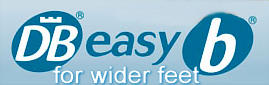 DBShoes - Easy-B Shoes - stockist of extra wide fitting shoes, therapeutic shoes, diabetic footwear & comfortable footwear