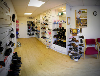 avoid foot & ankle problems wearing our recomended shoes